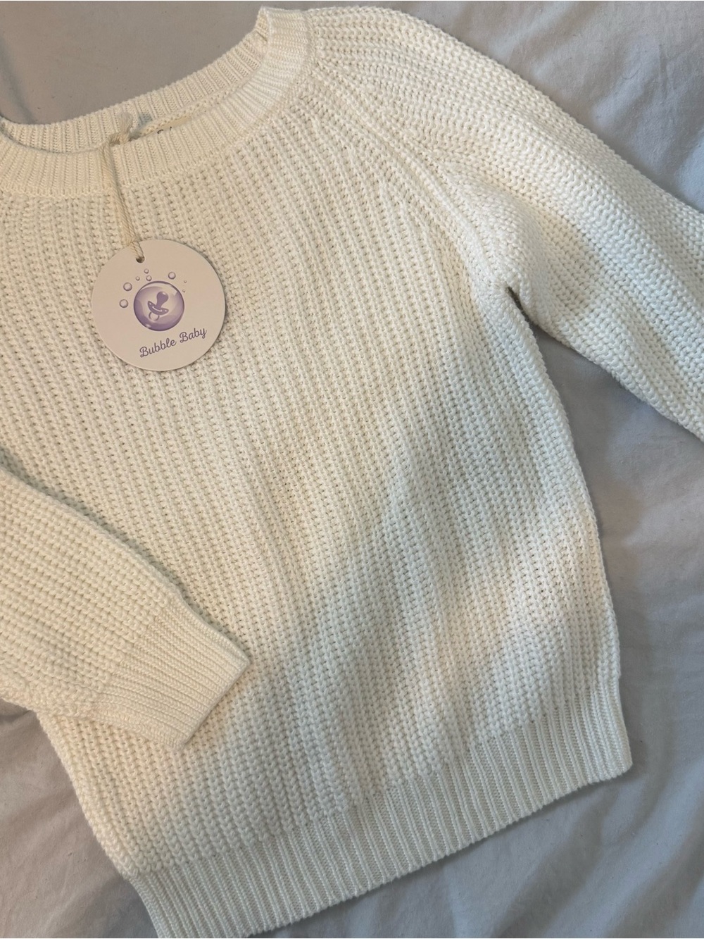 Bubble Baby Bamboo Knit Oversized Sweater